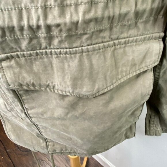 Madewell Mens $158 Field Hooded Jacket Green Size S L2084 - Picture 4 of 11